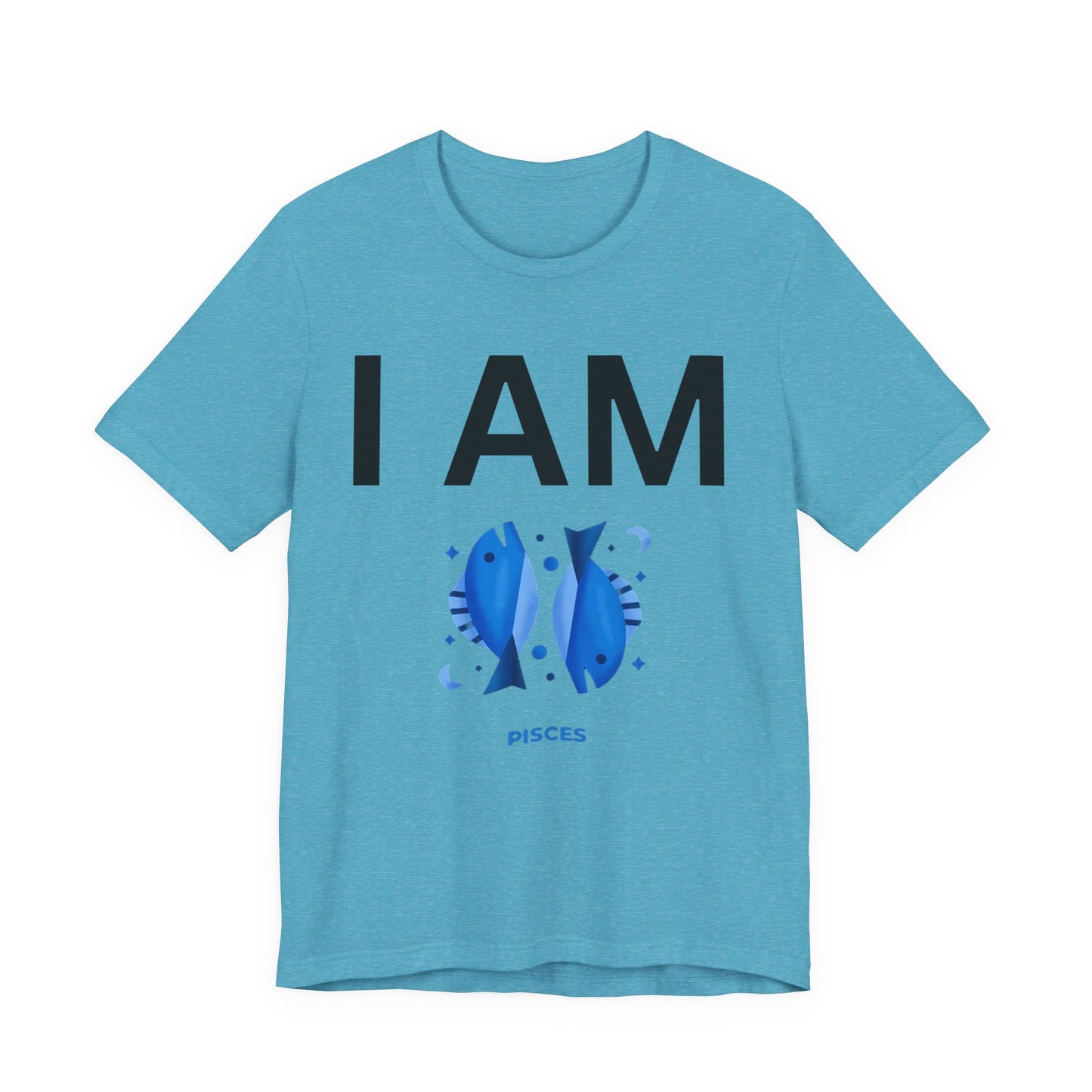 I AM Pisces Unisex Short Sleeve Tee