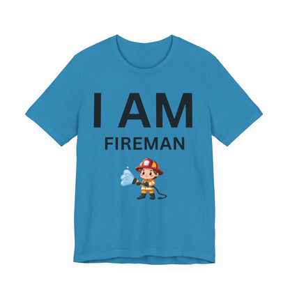I AM Fireman Short Sleeve Tee