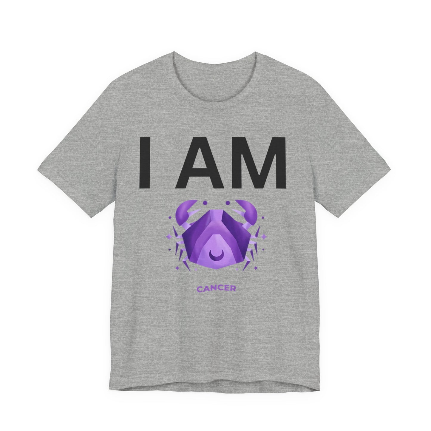 I AM Cancer Unisex Short Sleeve Tee