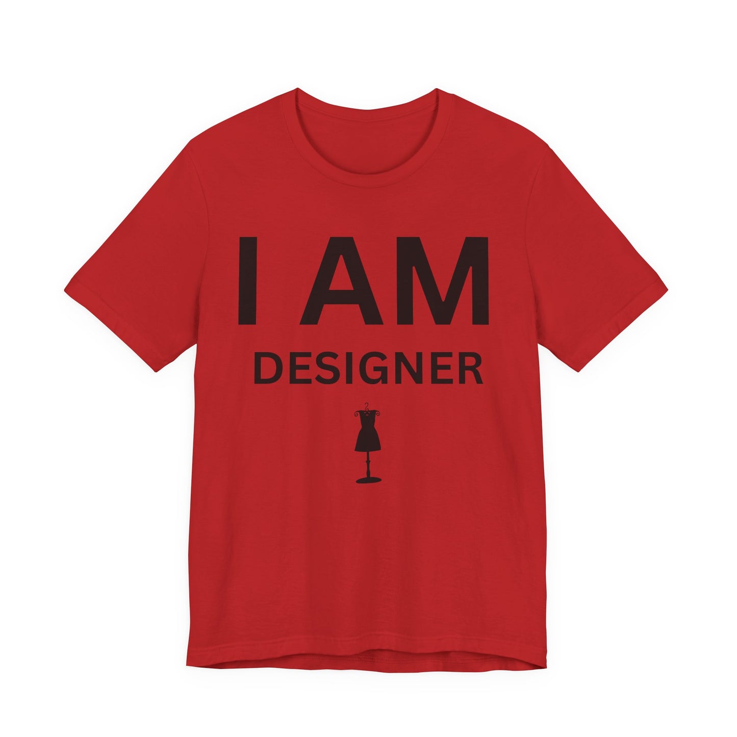 I AM Designer Unisex Short Sleeve Tee