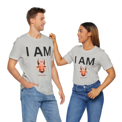 I AM Capricorn Unisex Short Sleeve Tee