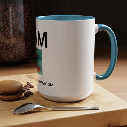 I AM Duper Dad Inspirational Accent Coffee Mug - 11/15oz