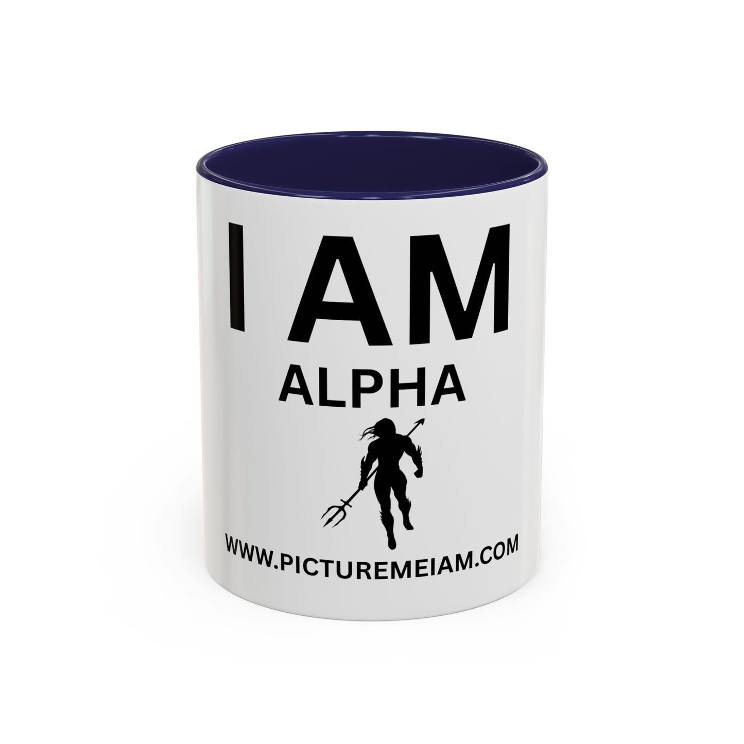 I AM Alpha Men Inspirational Accent Coffee Mug - 11/15oz