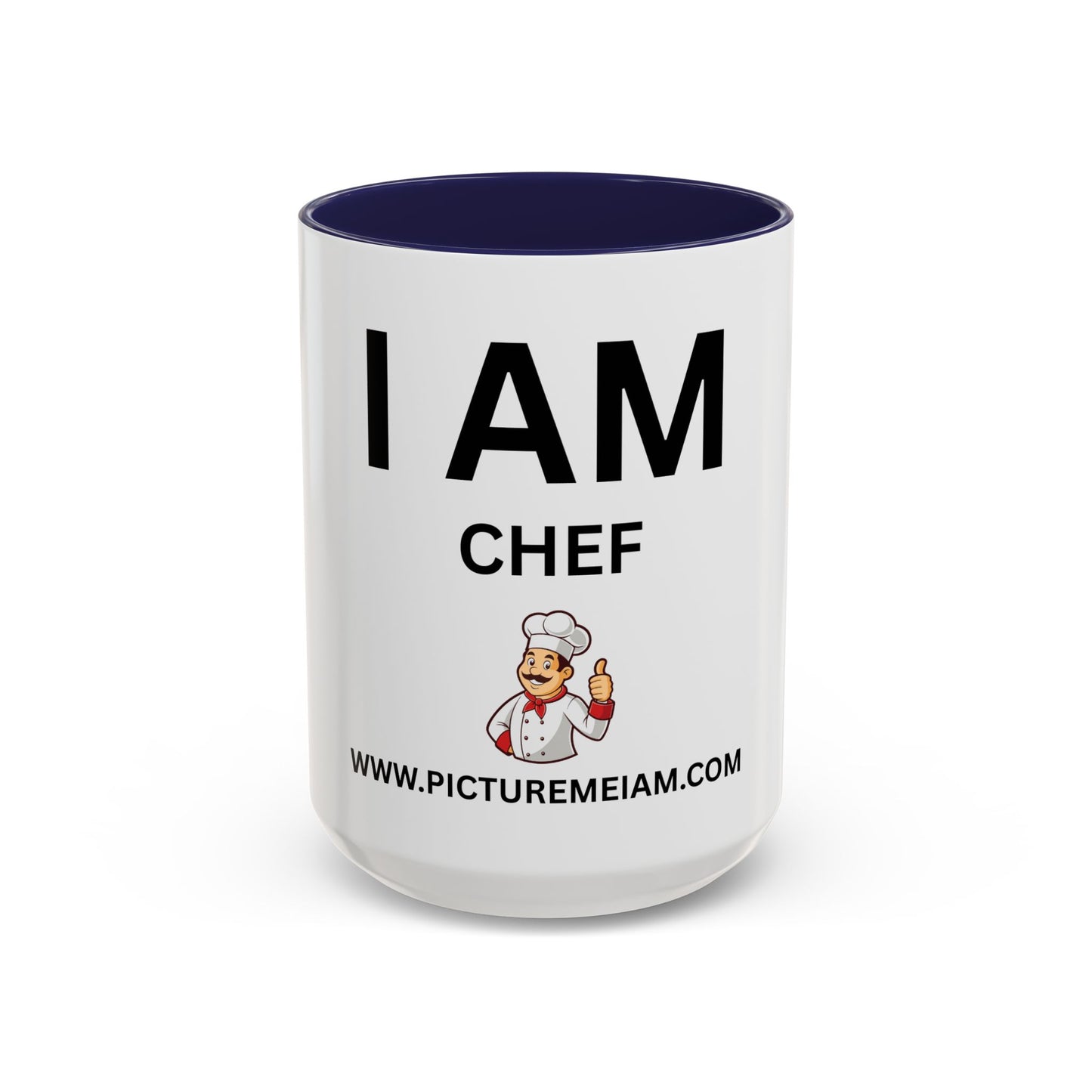I AM Chef Inspirational Accent Coffee Mug - 11/15oz