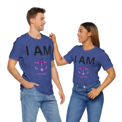I AM Sagittarius Unisex Short Sleeve Tee