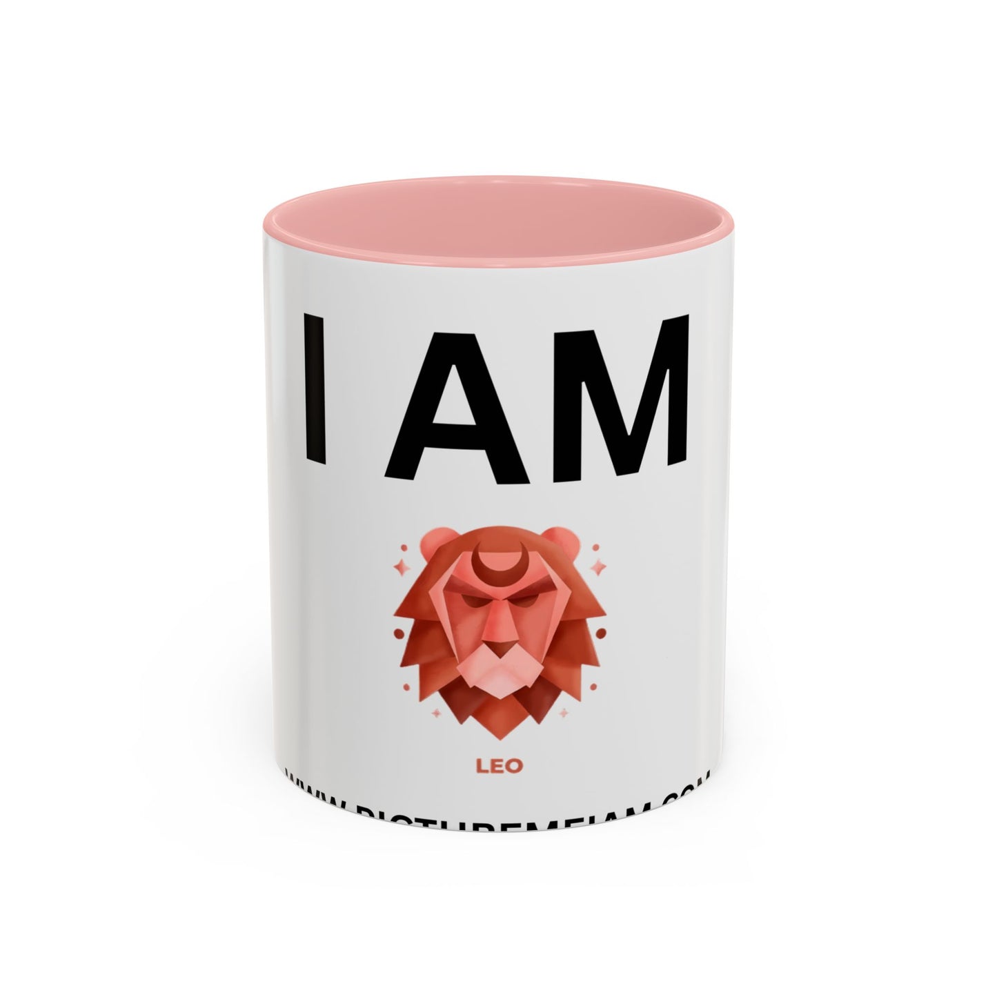 I AM Leo Inspirational Accent Coffee Mug - 11/15oz