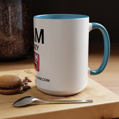I AM Crazy Inspirational Accent Coffee Mug - 11/15oz