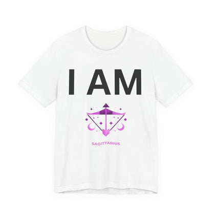 I AM Sagittarius Unisex Short Sleeve Tee