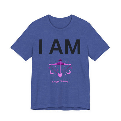 I AM Sagittarius Unisex Short Sleeve Tee