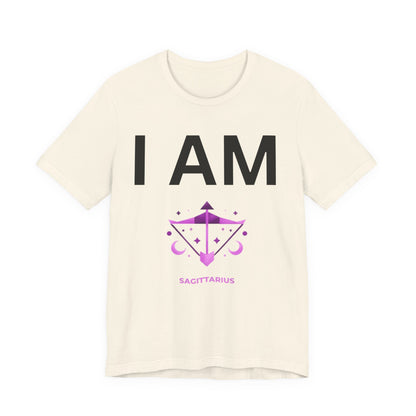 I AM Sagittarius Unisex Short Sleeve Tee