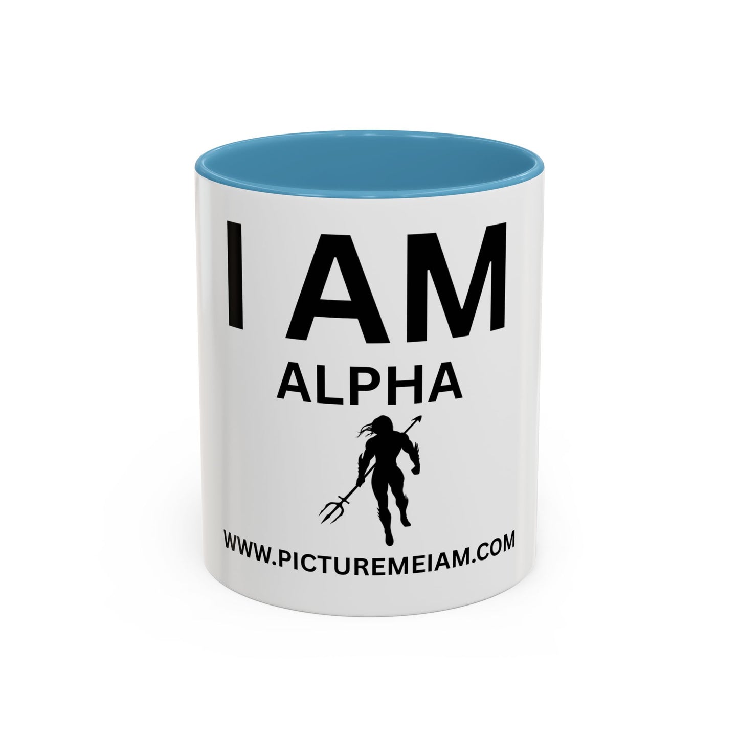 I AM Alpha Men Inspirational Accent Coffee Mug - 11/15oz