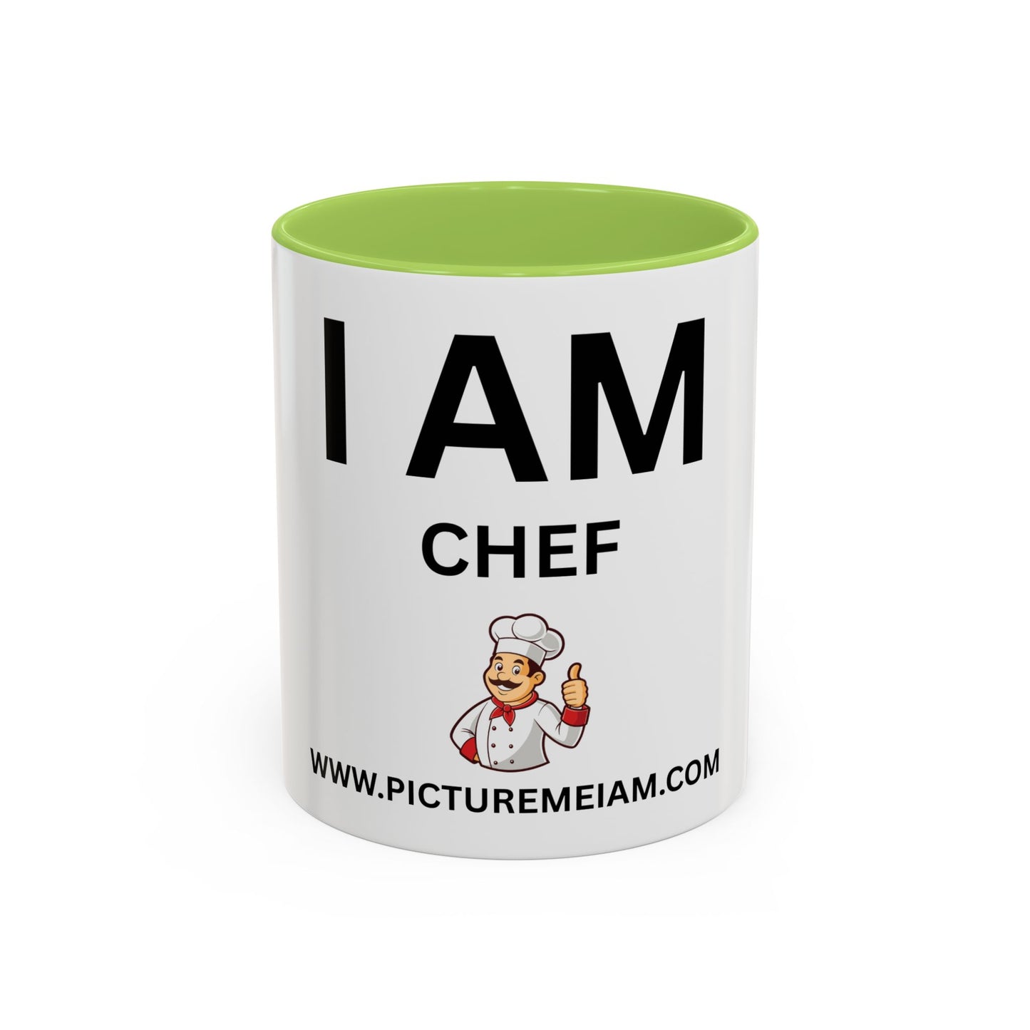 I AM Chef Inspirational Accent Coffee Mug - 11/15oz
