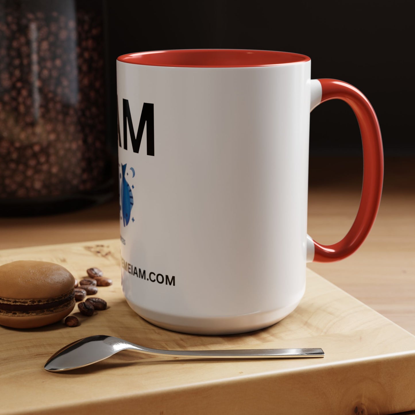 I AM Pisces Inspirational Accent Coffee Mug - 11/15oz