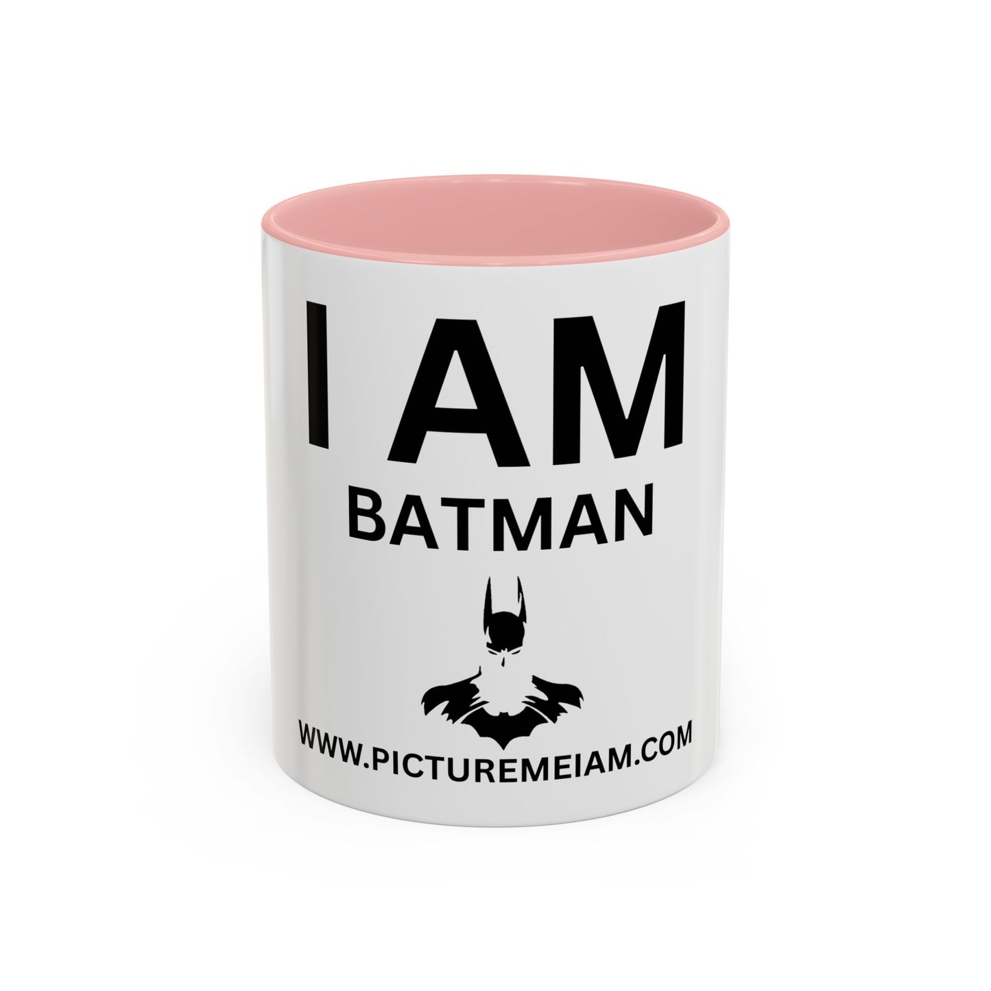 I AM Batman Inspirational Accent Coffee Mug - 11/15oz
