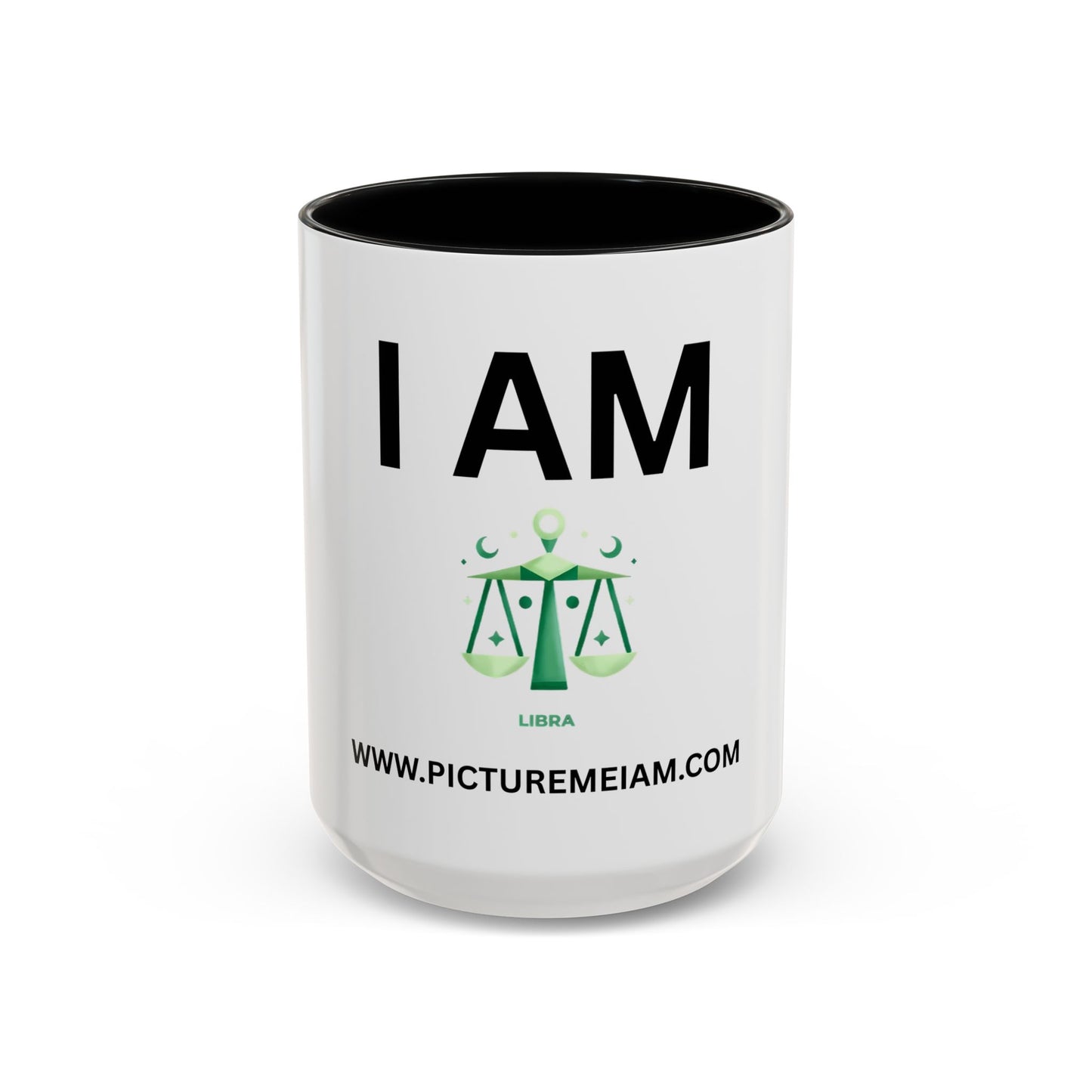 I AM Libra Inspirational Accent Coffee Mug - 11/15oz