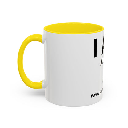 I AM Alpha Men Inspirational Accent Coffee Mug - 11/15oz