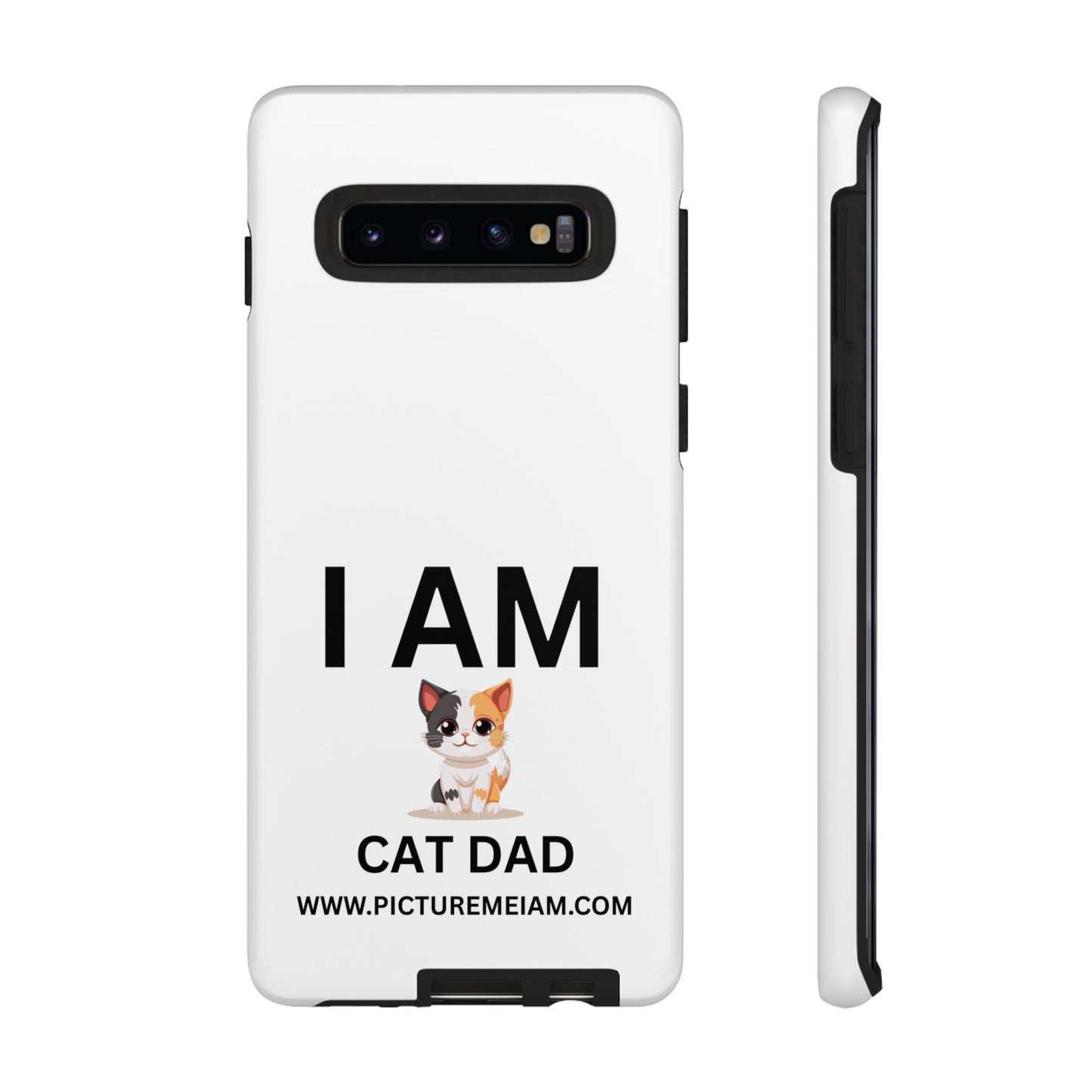 I AM Cat Dad Tough Cases