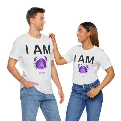 I AM Cancer Unisex Short Sleeve Tee