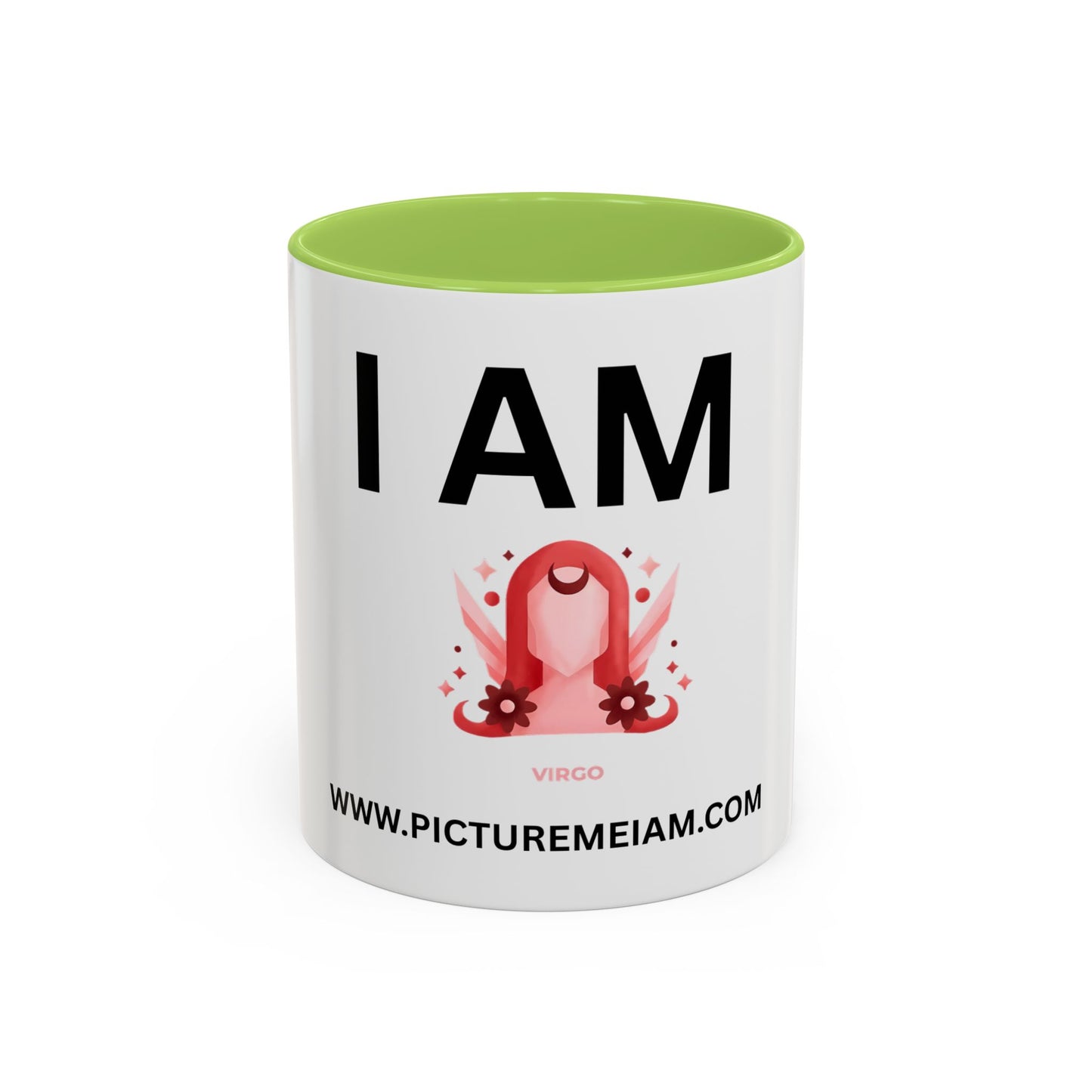 I AM Virgo Inspirational Accent Coffee Mug - 11/15oz