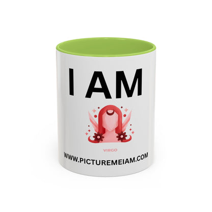 I AM Virgo Inspirational Accent Coffee Mug - 11/15oz