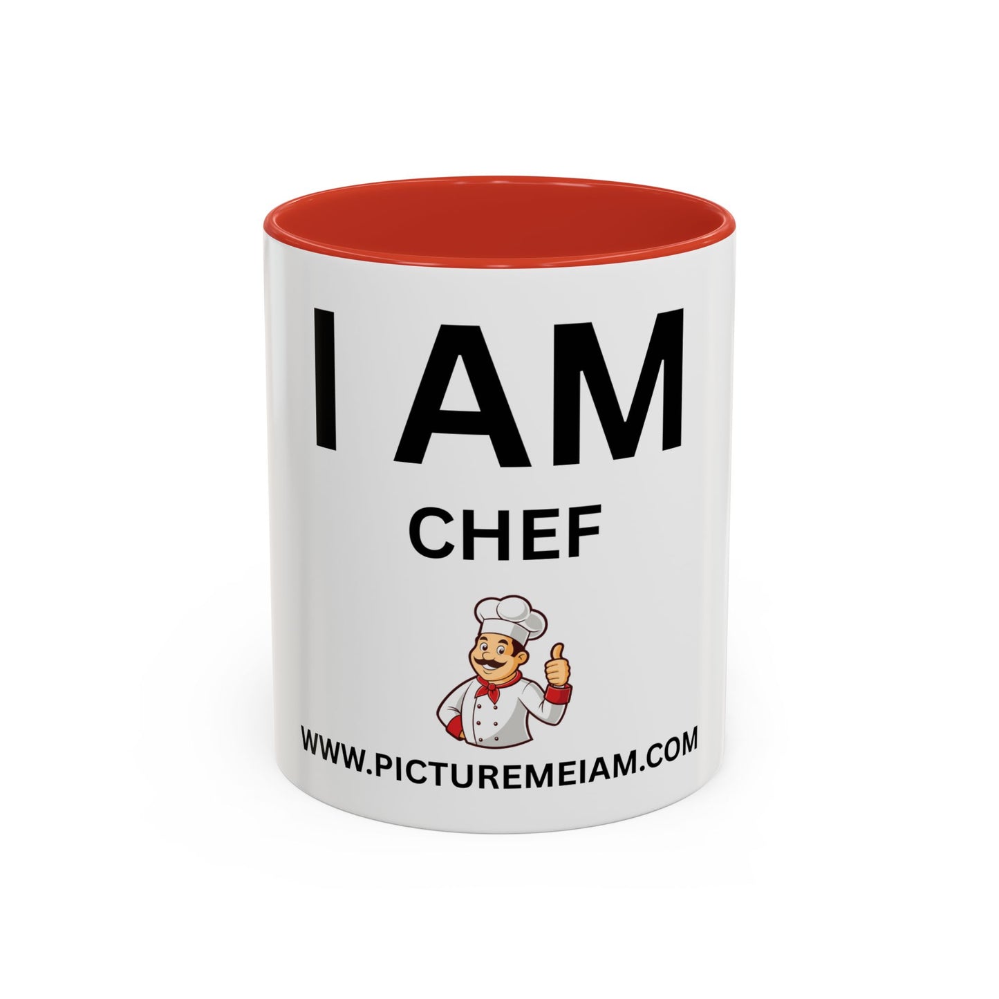 I AM Chef Inspirational Accent Coffee Mug - 11/15oz