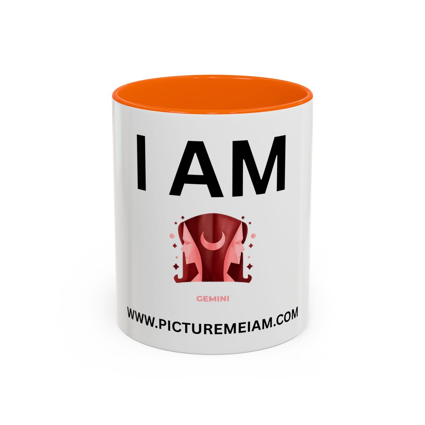 I AM Gemini Inspirational Accent Coffee Mug - 11/15oz
