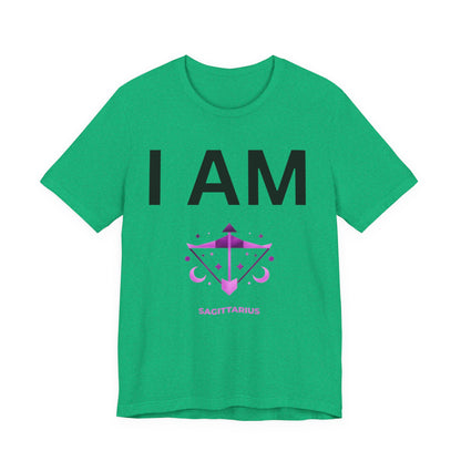 I AM Sagittarius Unisex Short Sleeve Tee
