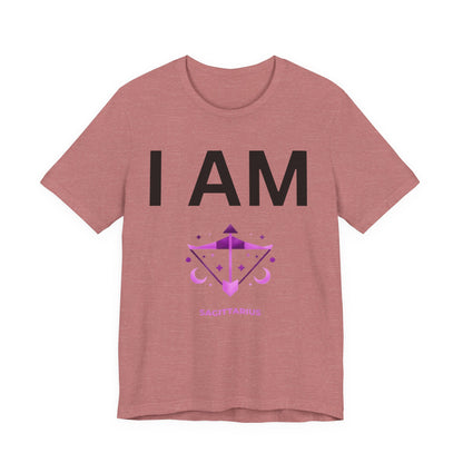 I AM Sagittarius Unisex Short Sleeve Tee