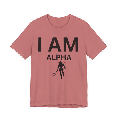 I AM Alpha Men Short Sleeve Tee