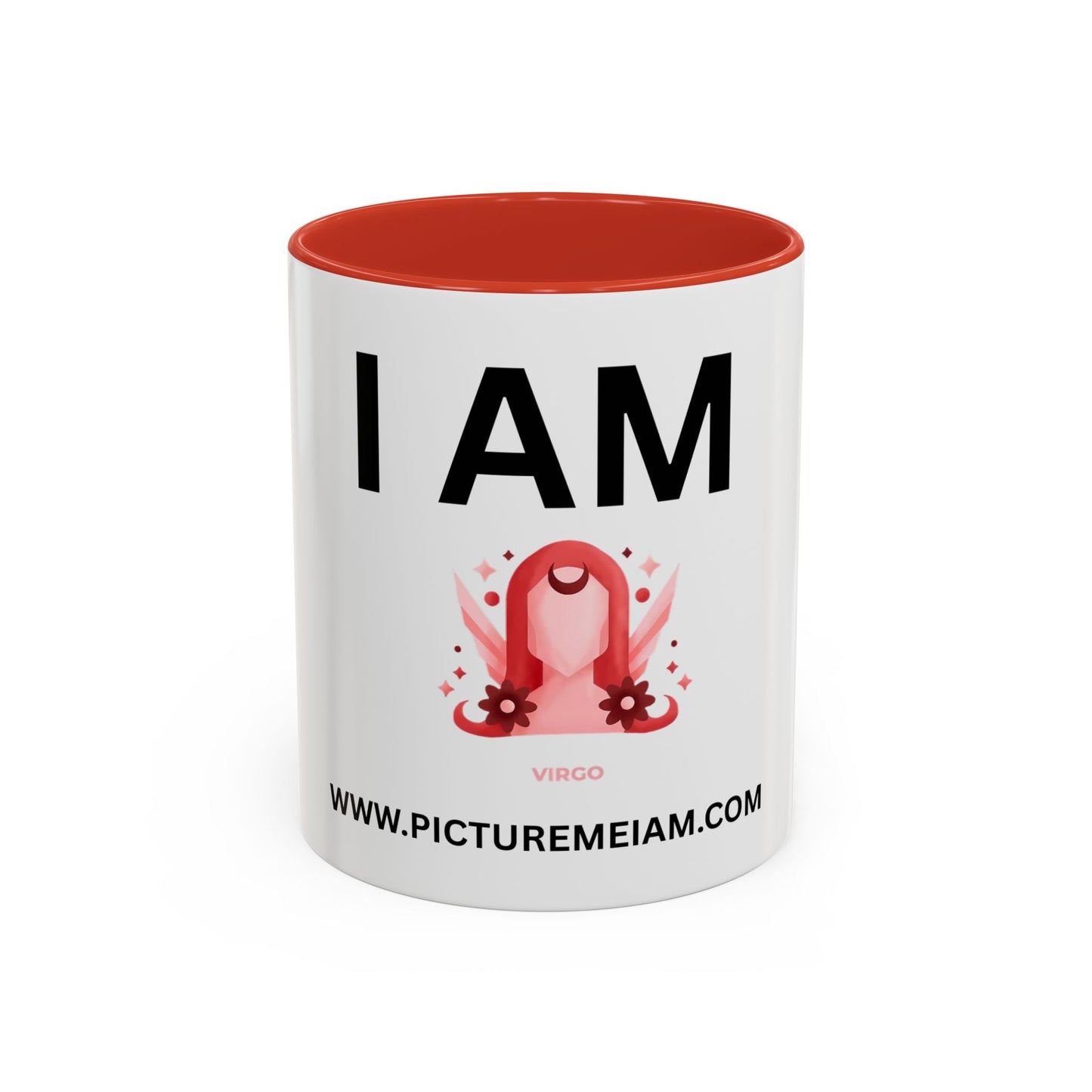 I AM Virgo Inspirational Accent Coffee Mug - 11/15oz