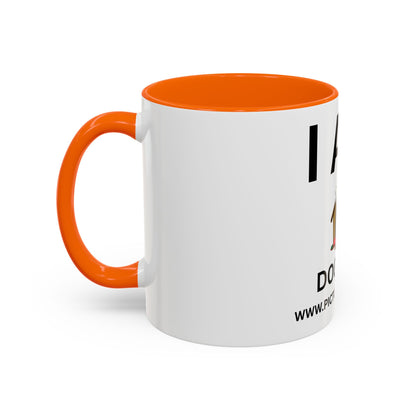 I AM Dog Dad Inspirational Accent Coffee Mug - 11/15oz