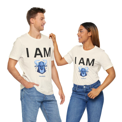 I AM Taurus Unisex Short Sleeve Tee