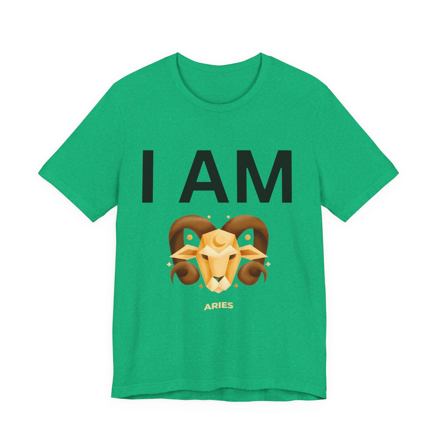 I AM Aries Unisex Short Sleeve Tee