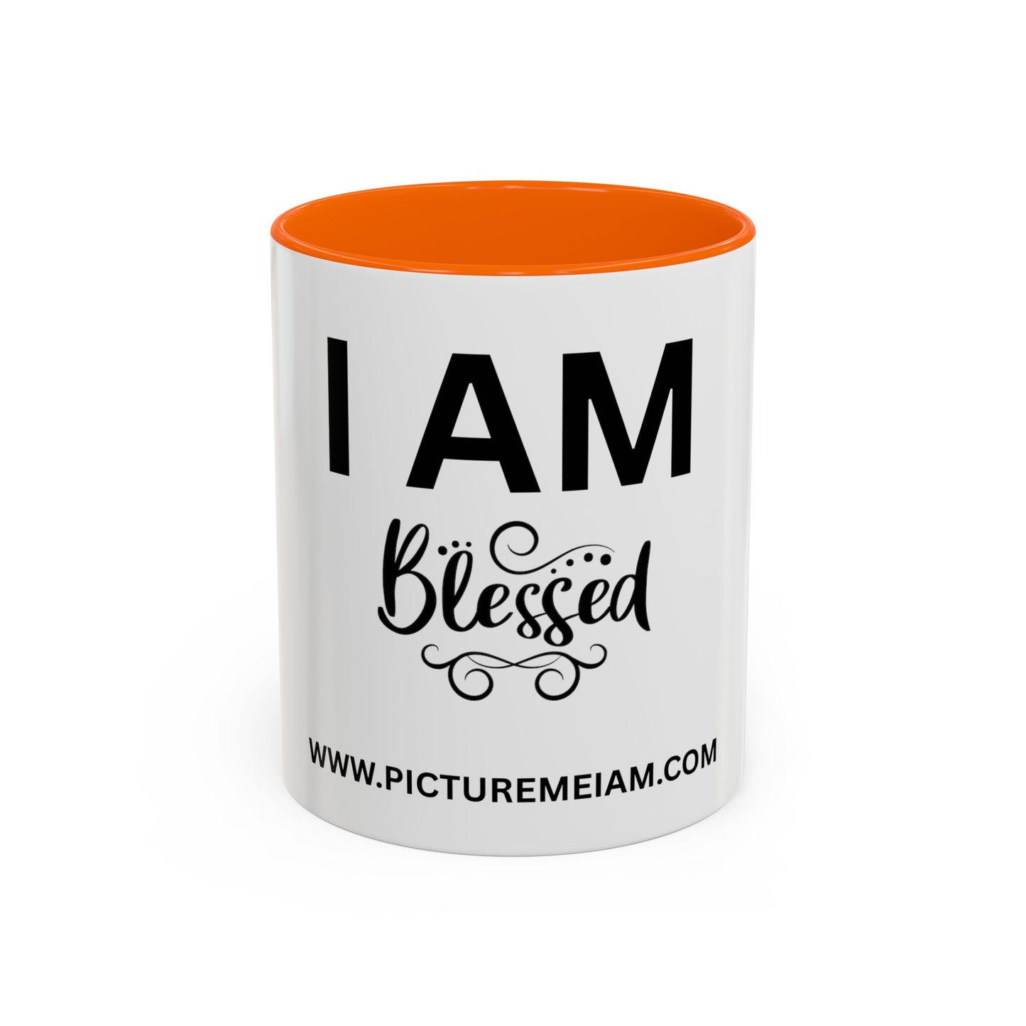 I AM Blessed Inspirational Accent Coffee Mug - 11/15oz