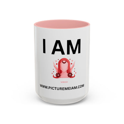I AM Virgo Inspirational Accent Coffee Mug - 11/15oz
