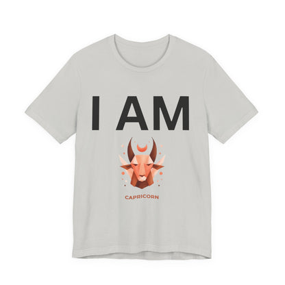 I AM Capricorn Unisex Short Sleeve Tee