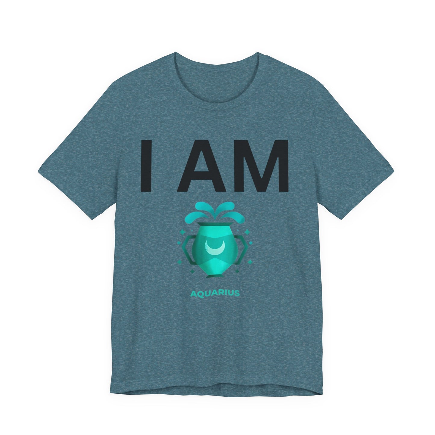 I AM Aquarius Unisex Short Sleeve Tee
