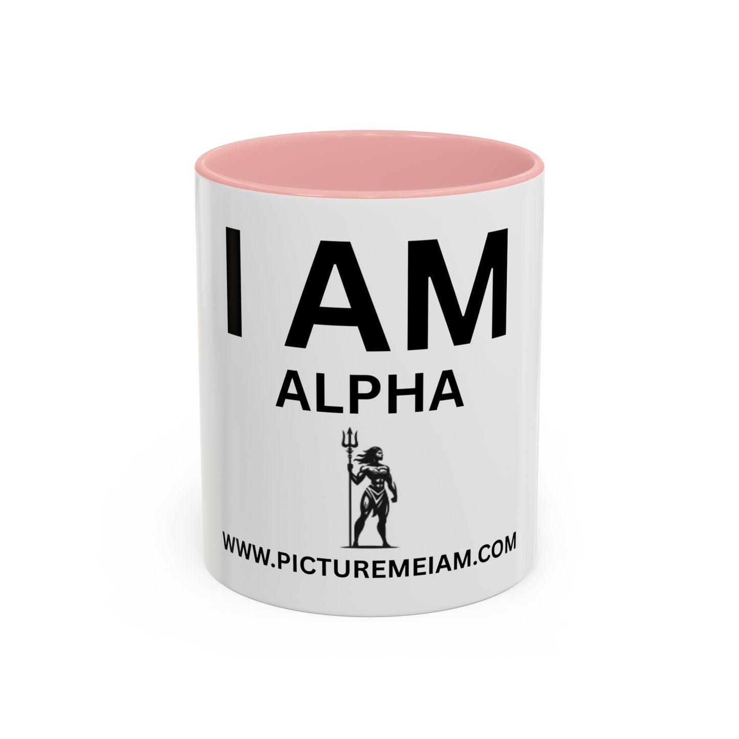 I AM Alpha Women Inspirational Accent Coffee Mug - 11/15oz