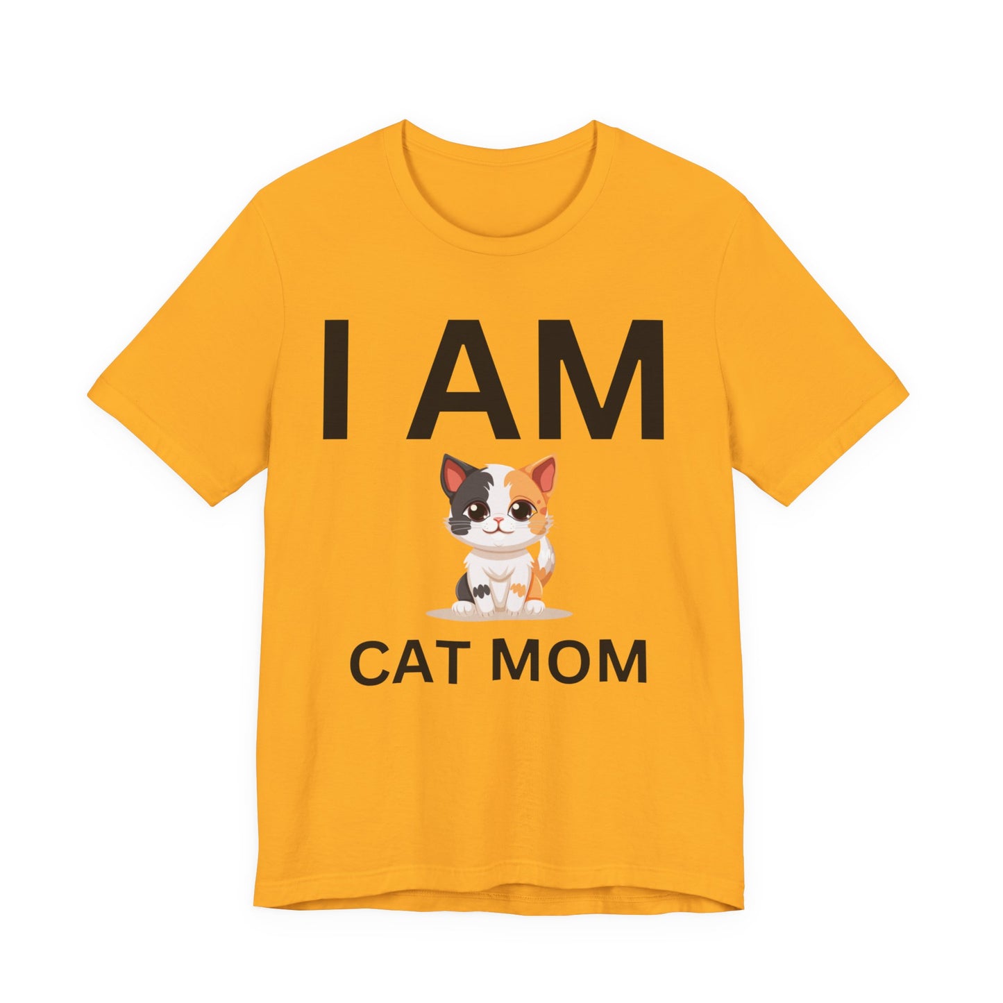 I AM Cat Mom Short Sleeve Tee