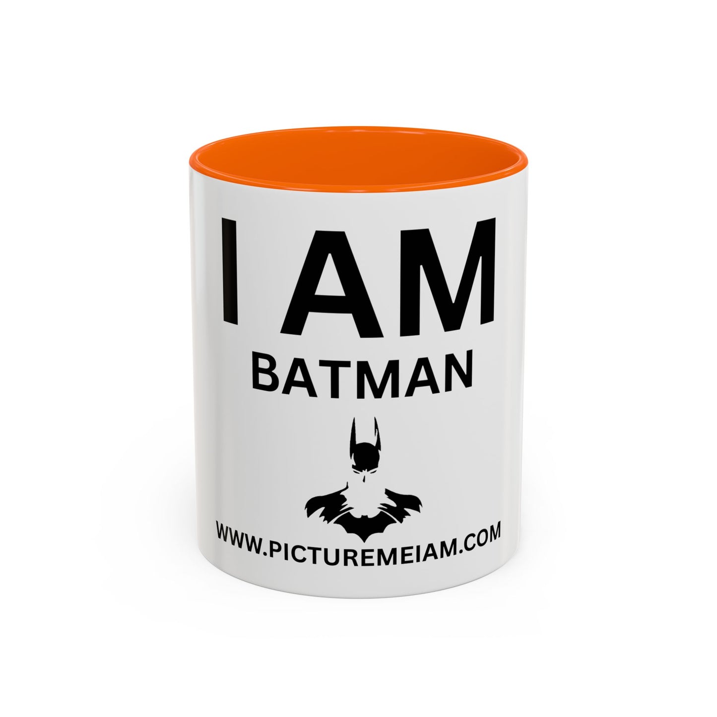 I AM Batman Inspirational Accent Coffee Mug - 11/15oz
