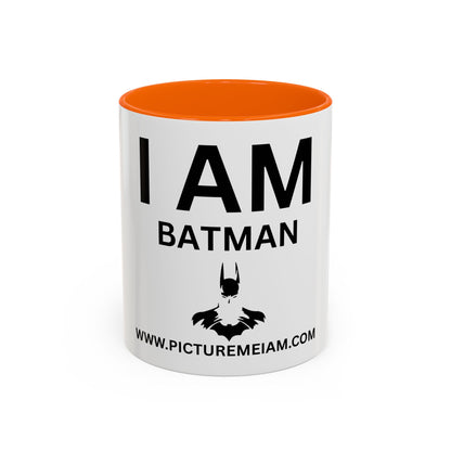 I AM Batman Inspirational Accent Coffee Mug - 11/15oz