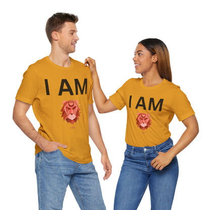 I AM Leo Unisex Short Sleeve Tee