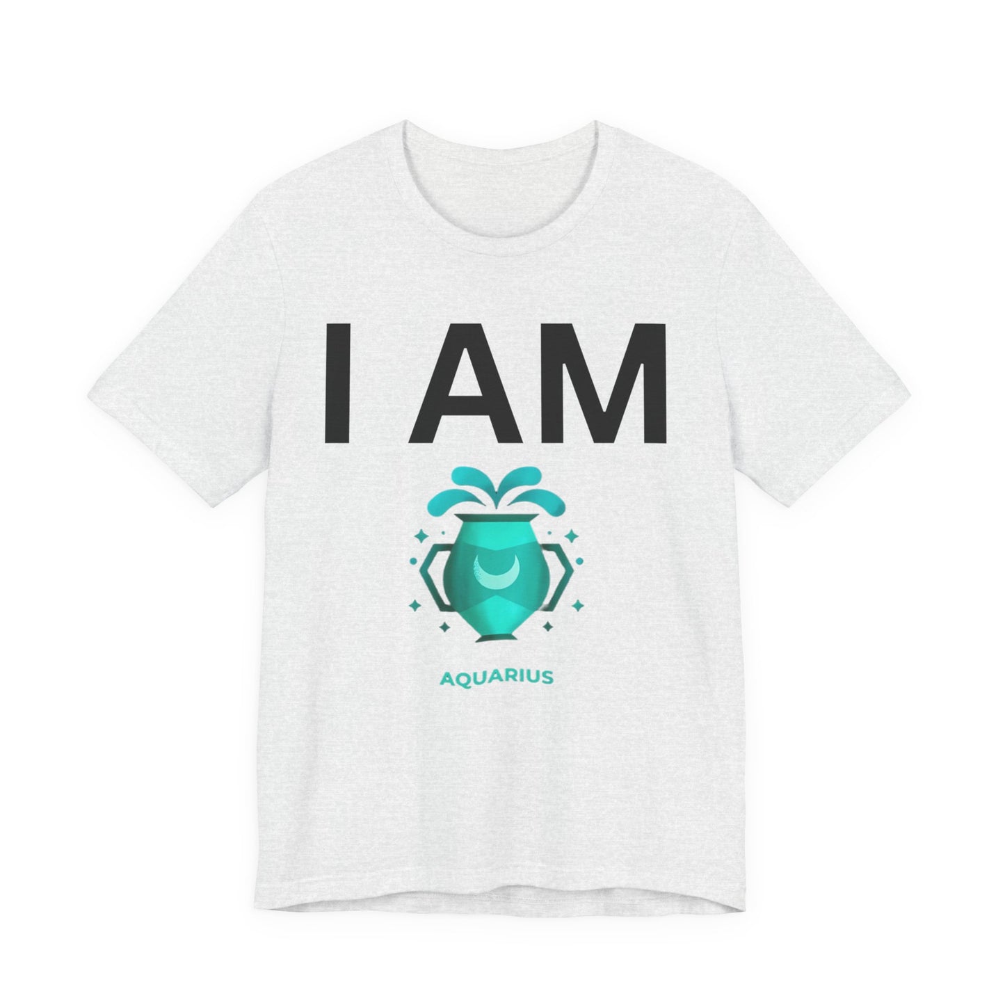 I AM Aquarius Unisex Short Sleeve Tee