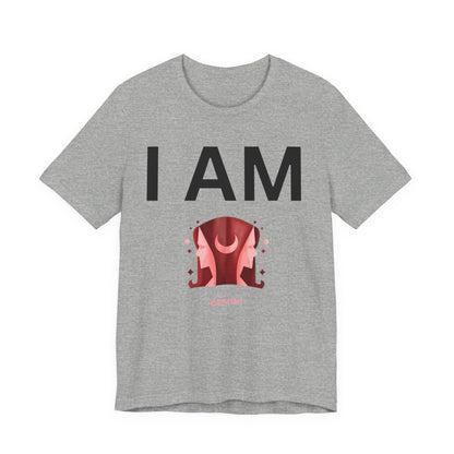 I AM Gemini Unisex Short Sleeve Tee