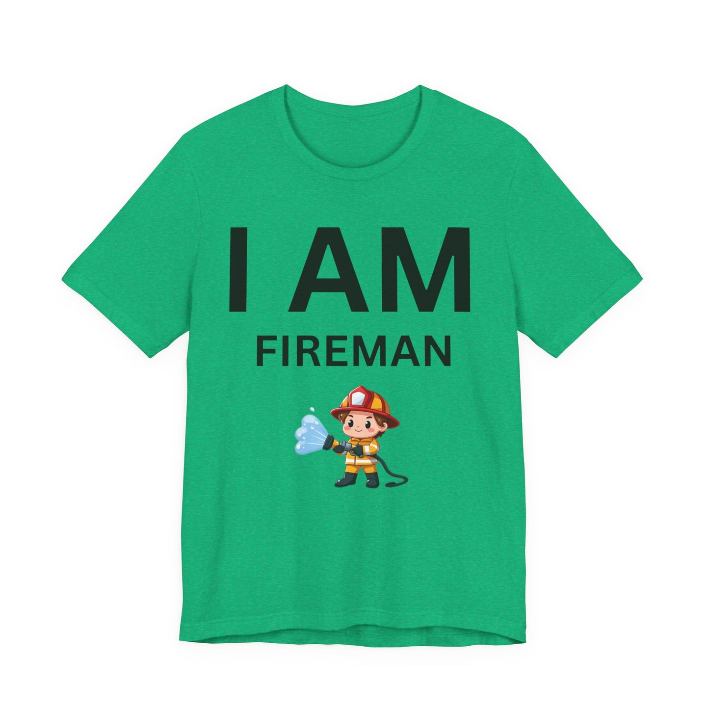 I AM Fireman Short Sleeve Tee