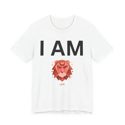 I AM Leo Unisex Short Sleeve Tee
