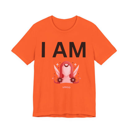 I AM Virgo Unisex Short Sleeve Tee