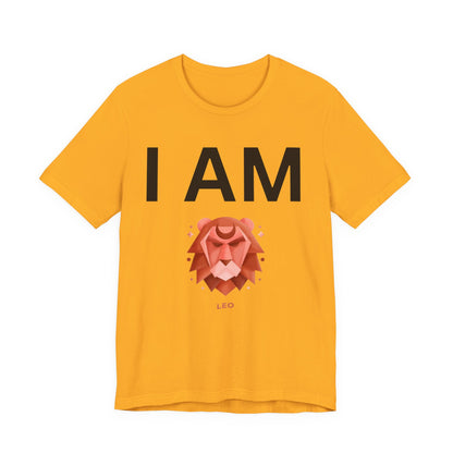 I AM Leo Unisex Short Sleeve Tee