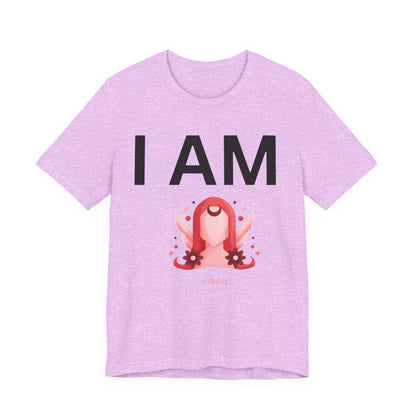 I AM Virgo Unisex Short Sleeve Tee
