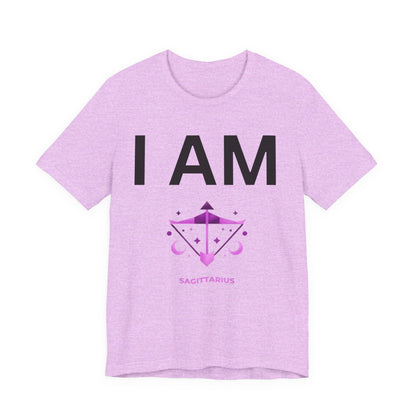 I AM Sagittarius Unisex Short Sleeve Tee